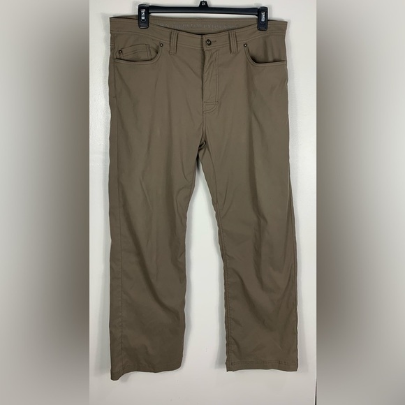 Prana Men's Brion‎ Pant Slim Fit Sz 38 - Picture 2 of 9